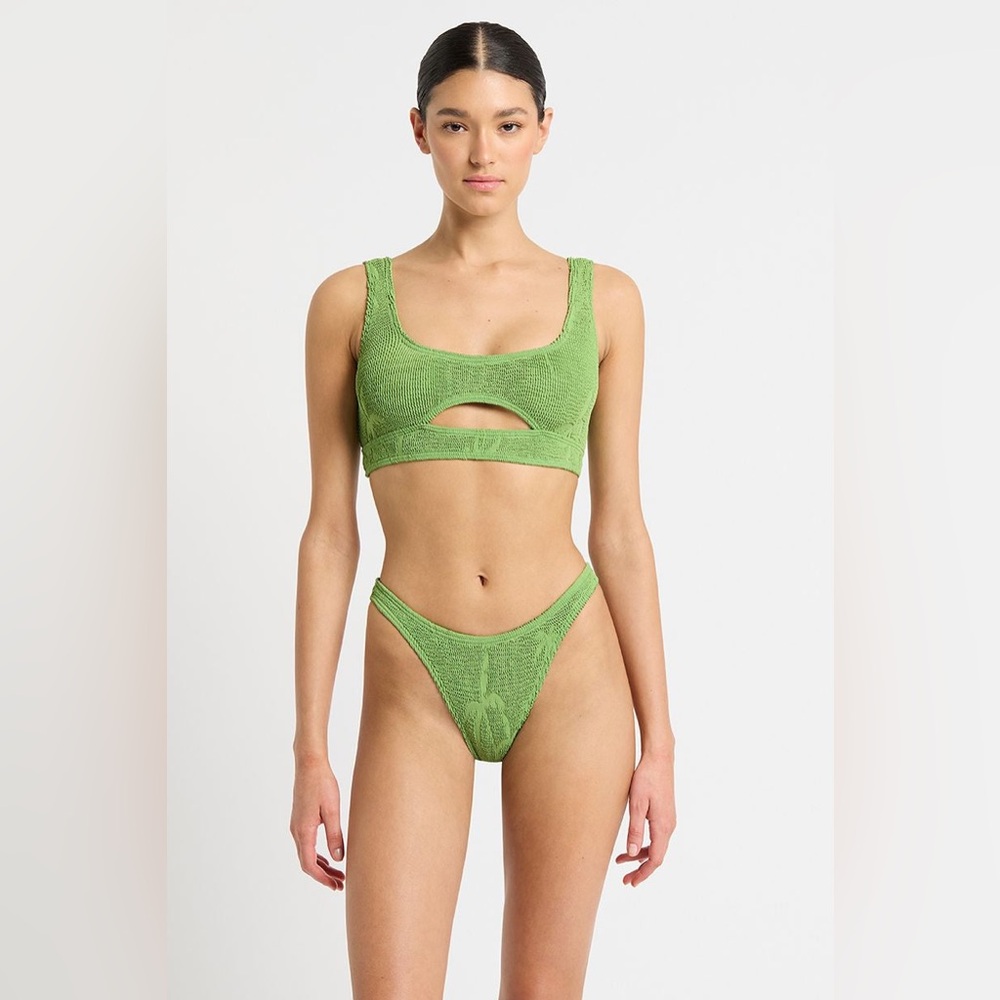 NWT Bond-Eye The Scene Brief Matcha Palm One Size XS - L